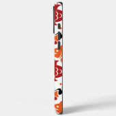 Abstract Zwemmend Vissen Patroon Ontwerp Case-Mate iPhone Case (Achterkant / Links)