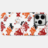 Abstract Zwemmend Vissen Patroon Ontwerp Case-Mate iPhone Case (Achterkant (horizontaal))