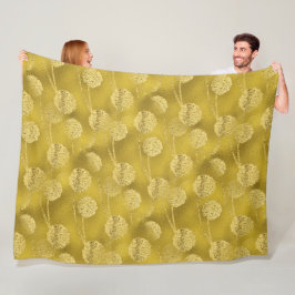 Abstract zwevende stippen - naadloos patroon 1 fleece deken