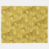 Abstract zwevende stippen - naadloos patroon 1 fleece deken (Voorkant (Horizontaal))