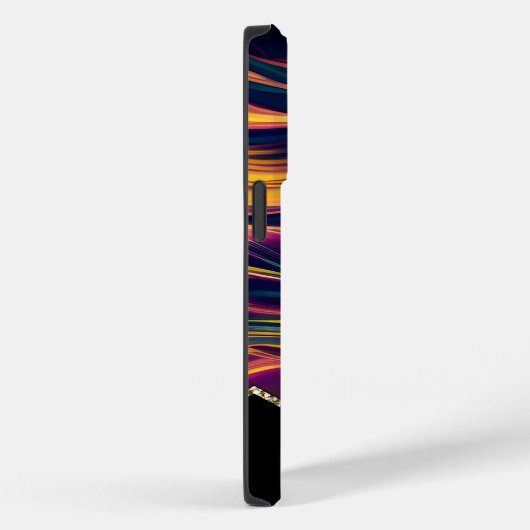 Abstract Zwril Paars Gold Groen Roze geel Case-Mate iPhone Case (Achterkant / Rechts)