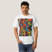 Abstracta Psychedelica 11 T-shirt (Voorkant volledig)
