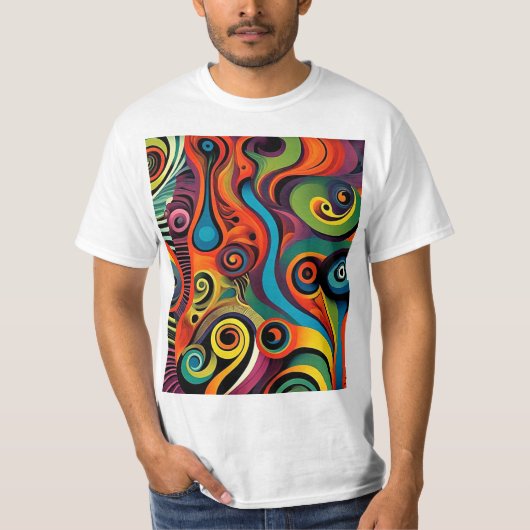 Abstracta Psychedelica 11 T-shirt (Voorkant)