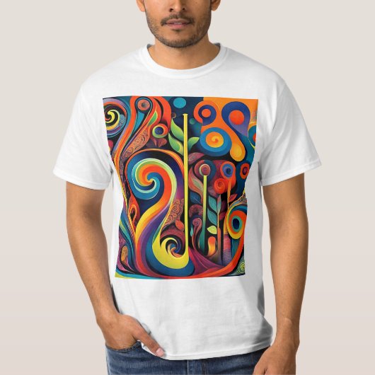 Abstracta Psychedelica 12 T-shirt (Voorkant)