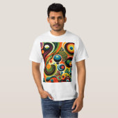 Abstracta Psychedelica 7 T-shirt (Voorkant volledig)