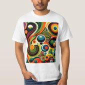 Abstracta Psychedelica 7 T-shirt (Voorkant)