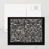 Abstractacus Briefkaart (Voorkant / Achterkant)