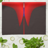 Abstractapax A 11_2014, Abstracte kunst Theedoek (Gevouwen)