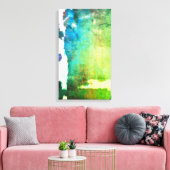 Abstracte 011 Verrekte Canvasafdruk Canvas Afdruk (Insitu (Woonkamer))