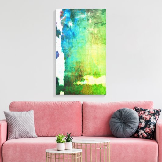 Abstracte 011 Verrekte Canvasafdruk Canvas Afdruk (Insitu (Woonkamer))