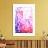 Abstracte 012 Verrekte Canvasafdruk Canvas Afdruk (Insitu (Woonkamer))