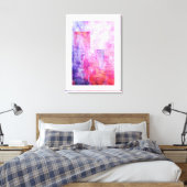 Abstracte 012 Verrekte Canvasafdruk Canvas Afdruk (Insitu (Slaapkamer))