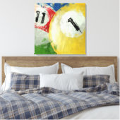 Abstracte 110 miljard en 100 miljard canvas afdruk (Insitu (Slaapkamer))