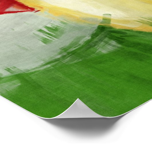 Abstracte 110 miljard en 100 miljard poster (Hoek)