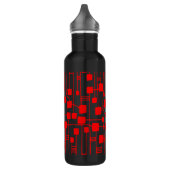 Abstracte 111211 - Rood Waterfles (Links)