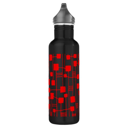 Abstracte 111211 - Rood Waterfles (Rechts)