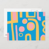 Abstracte 170914v2 briefkaart (Voorkant / Achterkant)