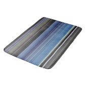 Abstracte #1: Blauw en grijs Badmat (Gekanteld)