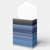 Abstracte #1: Blauw en grijs Bedankdoosjes (Geopend)