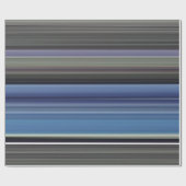 Abstracte #1: Blauw en grijs Cadeaupapier (Vlak)