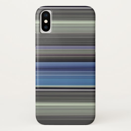 Abstracte #1: Blauw en grijs Case-Mate iPhone Case (Achterkant)