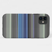 Abstracte #1: Blauw en grijs Case-Mate iPhone Case (Achterkant (horizontaal))