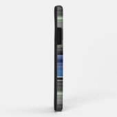 Abstracte #1: Blauw en grijs Case-Mate iPhone Case (Achterkant/rechts)