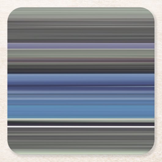 Abstracte #1: Blauw en grijs Kartonnen Onderzetters (Voorkant)