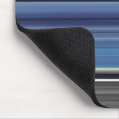 Abstracte #1: Blauw en grijs Muismat (Hoek)