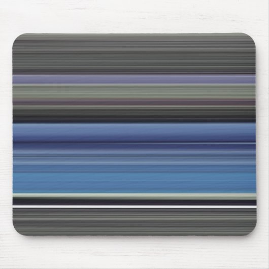 Abstracte #1: Blauw en grijs Muismat (Voorkant)