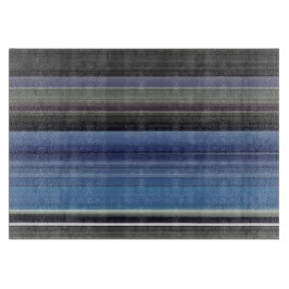 Abstracte #1: Blauw en grijs Snijplank