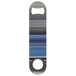Abstracte #1: Blauw en grijs Speed Flessenopener