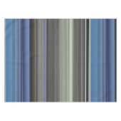 Abstracte #1: Blauw en grijs Tafelkleed (Voorkant (Horizontaal))
