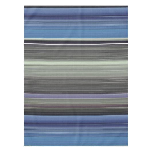 Abstracte #1: Blauw en grijs Tafelkleed (Voorkant)