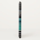 Abstracte #1: Blauwgroen en grijs Case-Mate iPhone Case (Achterkant / rechts)