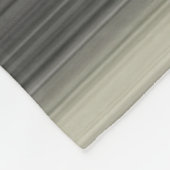 Abstracte #1: Blauwgroen en grijs Fleece Deken (Hoek)