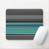 Abstracte #1: Blauwgroen en grijs Muismat (Met muis)