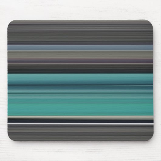 Abstracte #1: Blauwgroen en grijs Muismat (Voorkant)