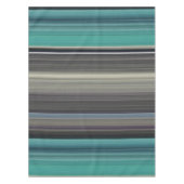 Abstracte #1: Blauwgroen en grijs Tafelkleed (Voorkant)