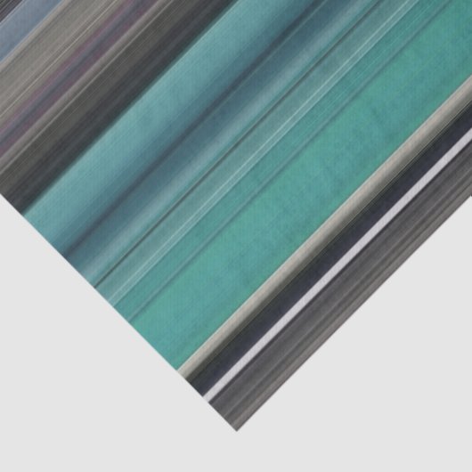 Abstracte #1: Blauwgroen en grijs Tissuepapier (Detail)