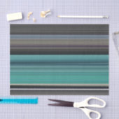 Abstracte #1: Blauwgroen en grijs Tissuepapier (Craft)