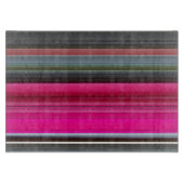 Abstracte #1: Cerise en grijs Snijplank (Voorkant)