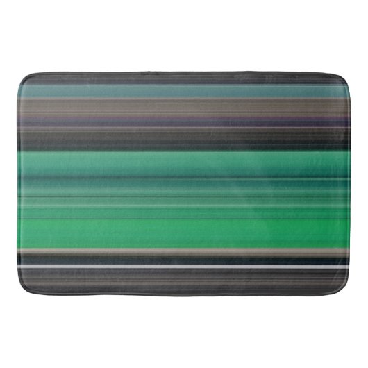 Abstracte #1: Groen en grijs Badmat (Voorkant)