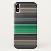 Abstracte #1: Groen en grijs Case-Mate iPhone Case (Achterkant)