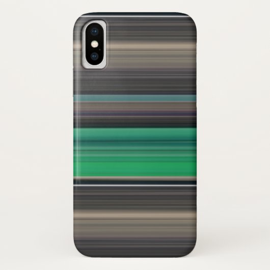 Abstracte #1: Groen en grijs Case-Mate iPhone Case (Achterkant)