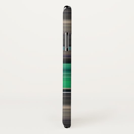 Abstracte #1: Groen en grijs Case-Mate iPhone Case (Achterkant / rechts)