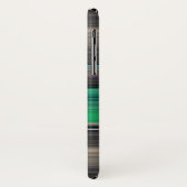 Abstracte #1: Groen en grijs Case-Mate iPhone Case (Achterkant/links)