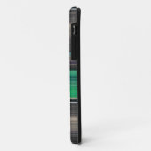 Abstracte #1: Groen en grijs Case-Mate iPhone Case (Achterkant/links)