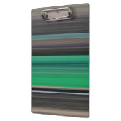 Abstracte #1: Groen en grijs Klembord (Links)