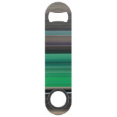 Abstracte #1: Groen en grijs Speed Flessenopener (Voorkant)